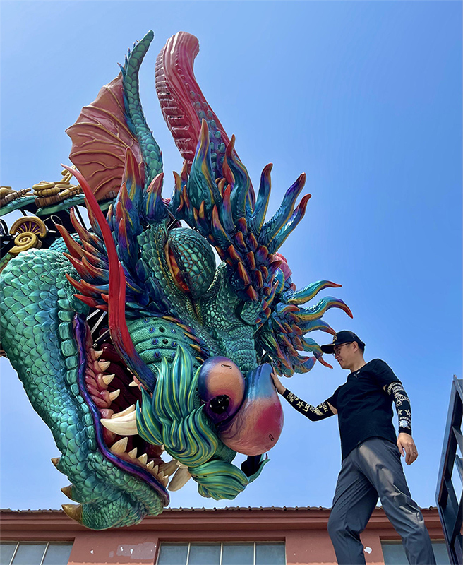 Artist Xiao Di: Use "behemoth" to detonate traffic and inject "soul" into cultural tourism projects