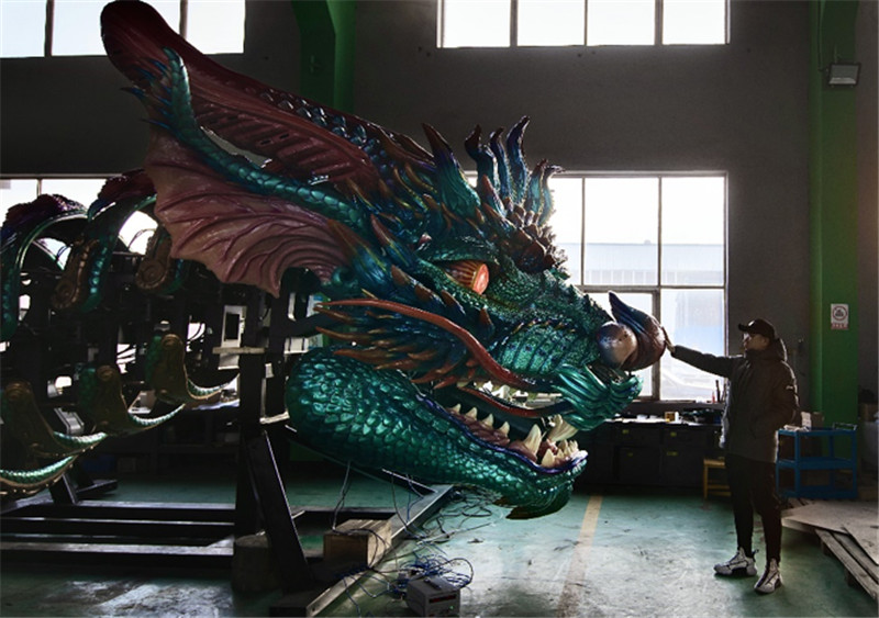 Xiao Di’s Giant Golden Bull appears on the Spring Festival Gala, sowing seeds for Chinese mechanical installation art
