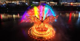 Phoenix Mecha “Giant Beast + Lighting Show”— The Phoenix Dance of Luling