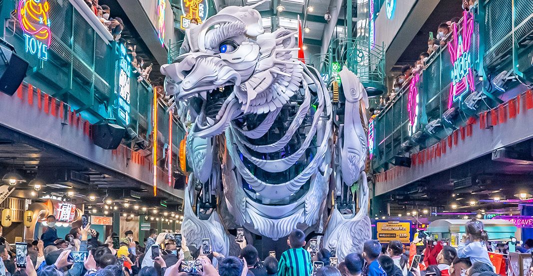 Bear Cave Street “Giant Beast + Cultural, Commercial, and Tourist Complex”