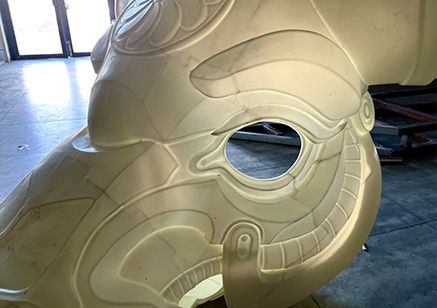 The Giant Golden Bull for the Spring Festival Gala