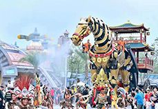 Traditional scenic spots lack core attractions that fully demonstrate the tensility of traditional cultures.